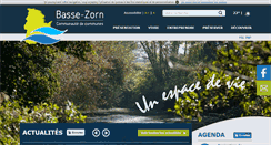 Desktop Screenshot of cc-basse-zorn.fr